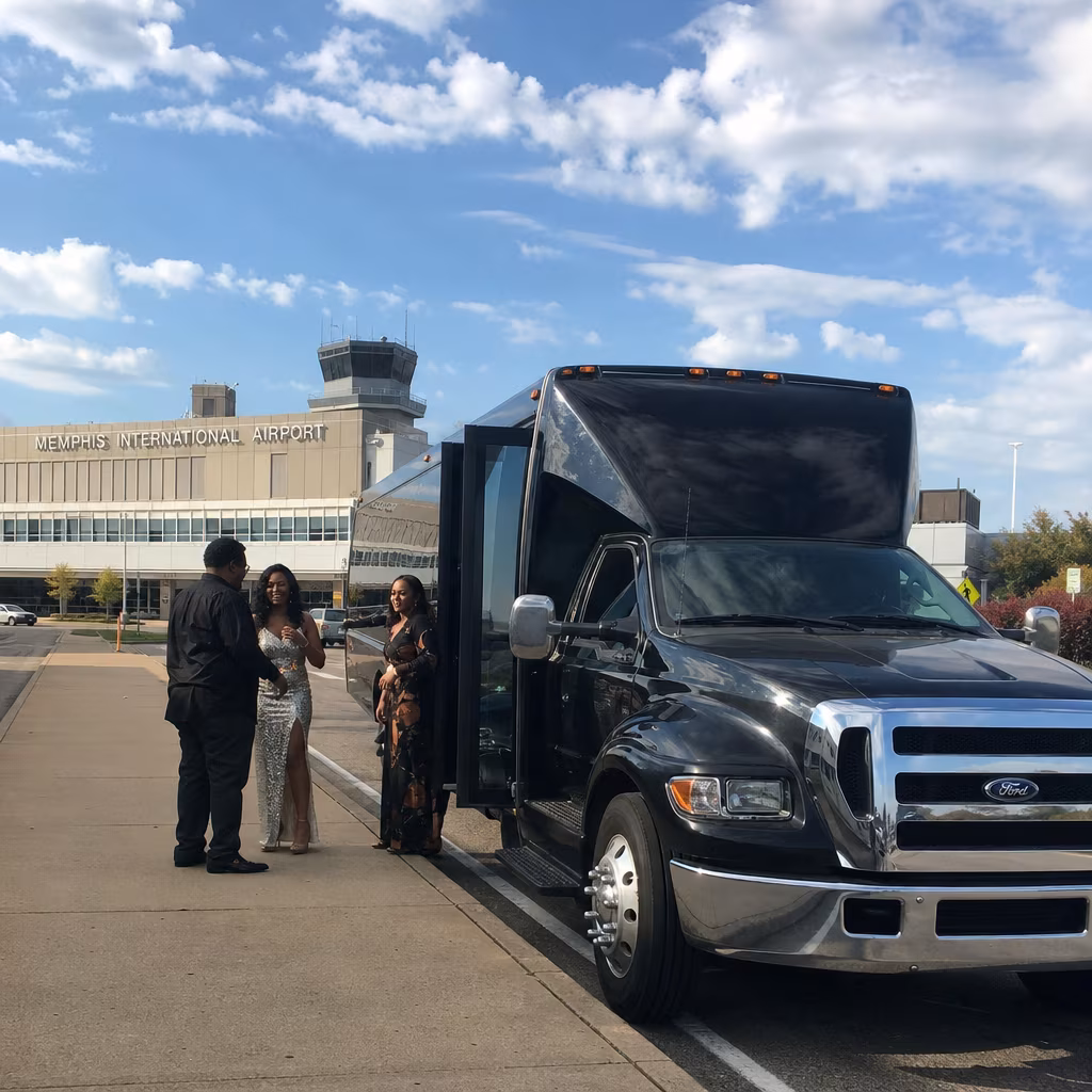 Rent a Bus to Memphis International Airport (MEM)