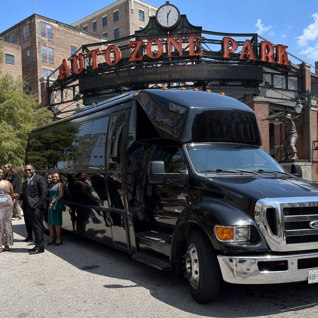 Rent a Bus to AutoZone Park