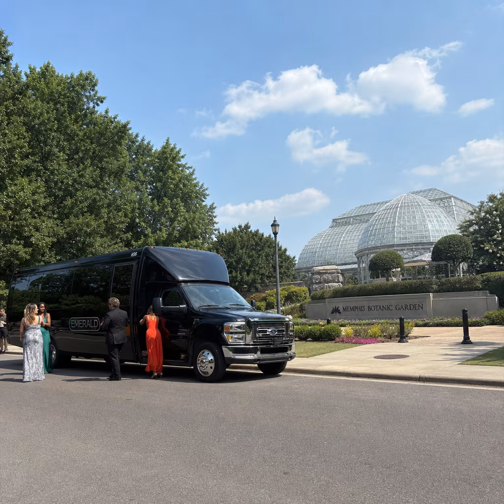 Rent a Bus to Memphis Botanic Garden