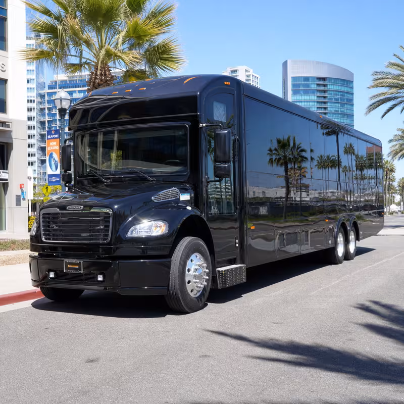 50 Passenger Party Bus Exterior