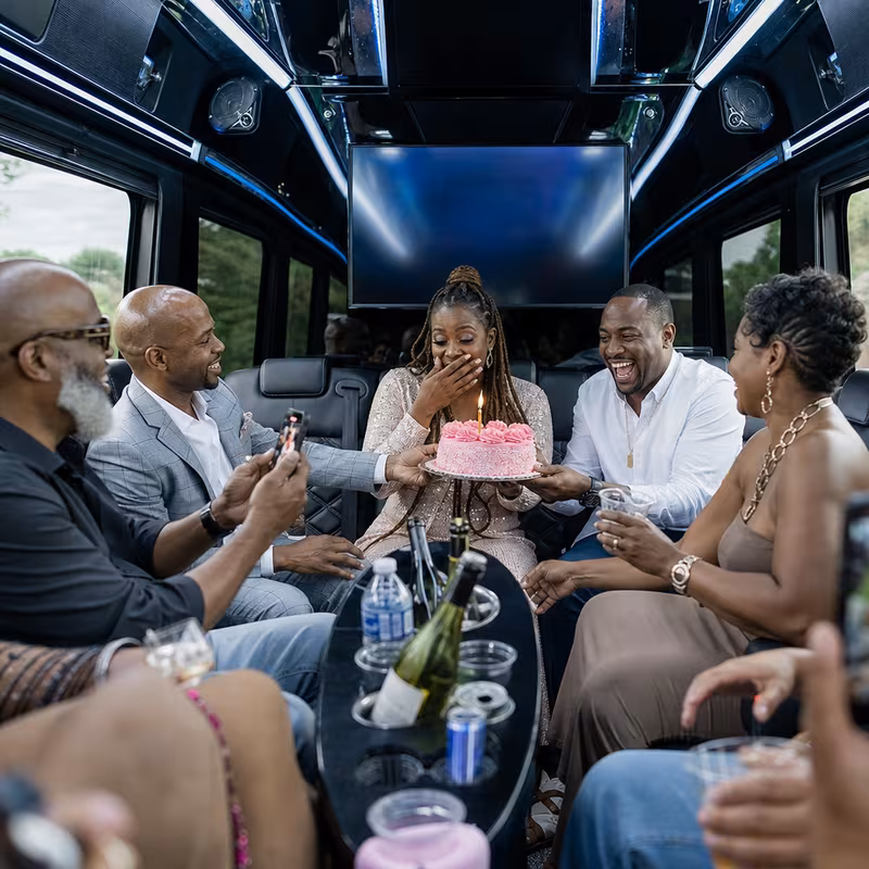 Memphis Birthday Transportation fleet vehicle
