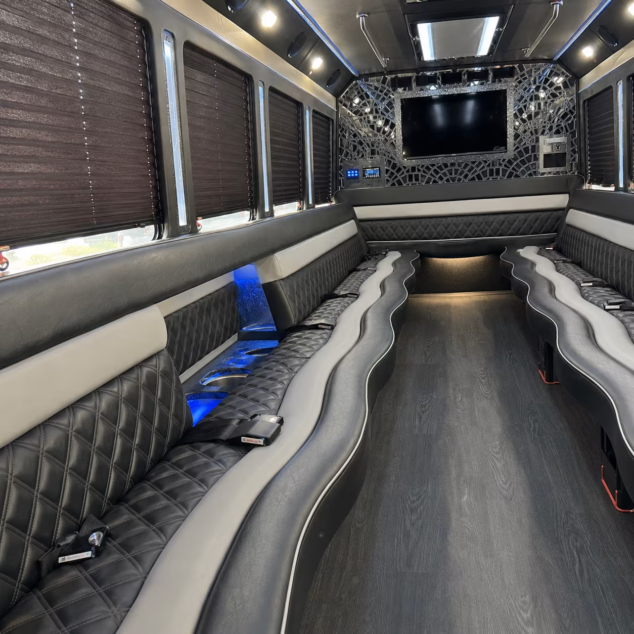 Memphis Bachelor & Bachelorette Transportation onboard seating