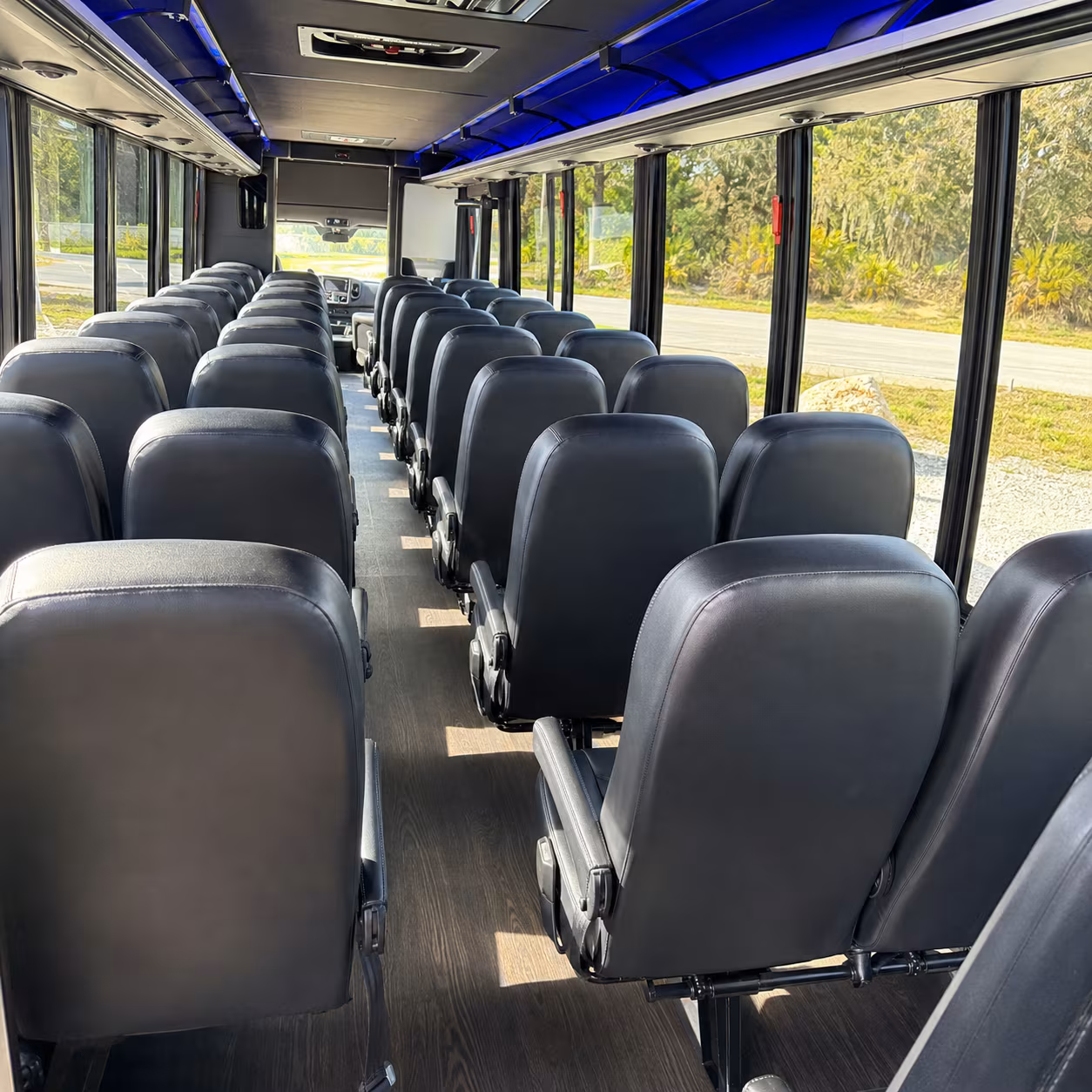 Memphis Corporate Transportation party bus exterior