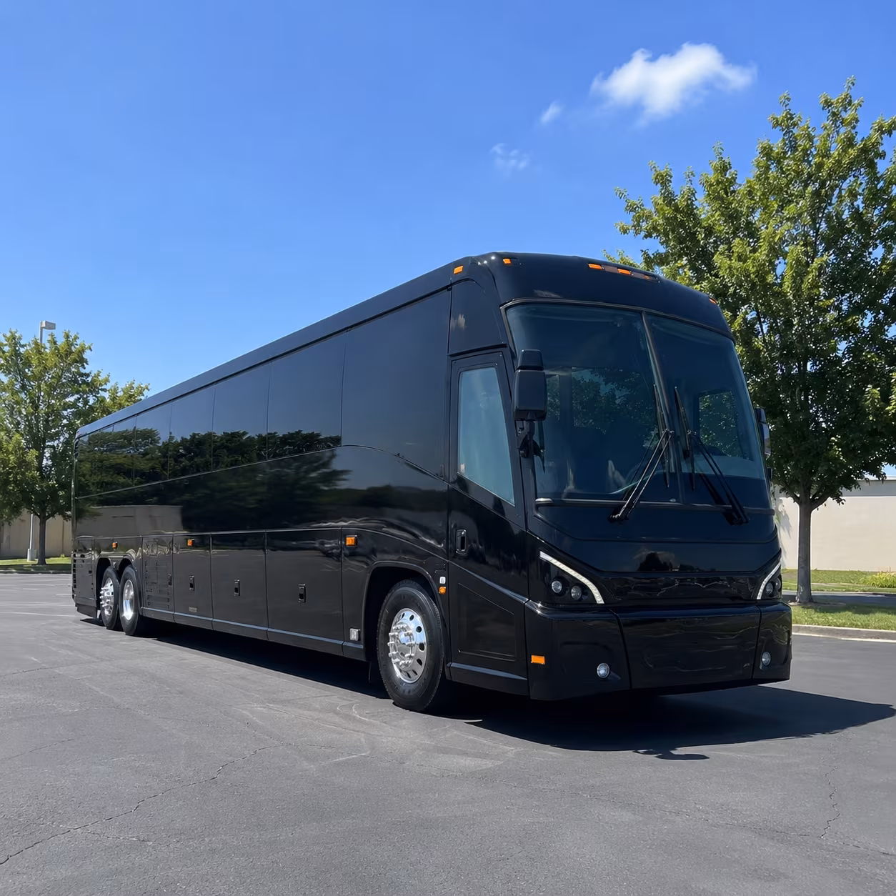 Memphis Corporate Transportation party bus exterior