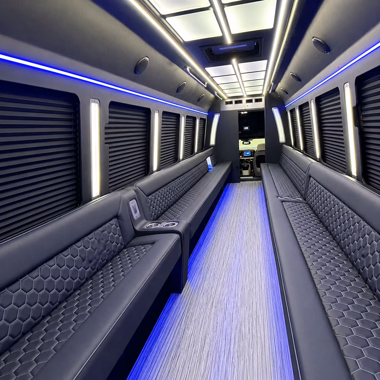 Memphis Prom & Homecoming Transportation onboard seating