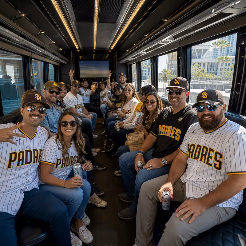 Memphis Sporting Event Transportation fleet vehicle